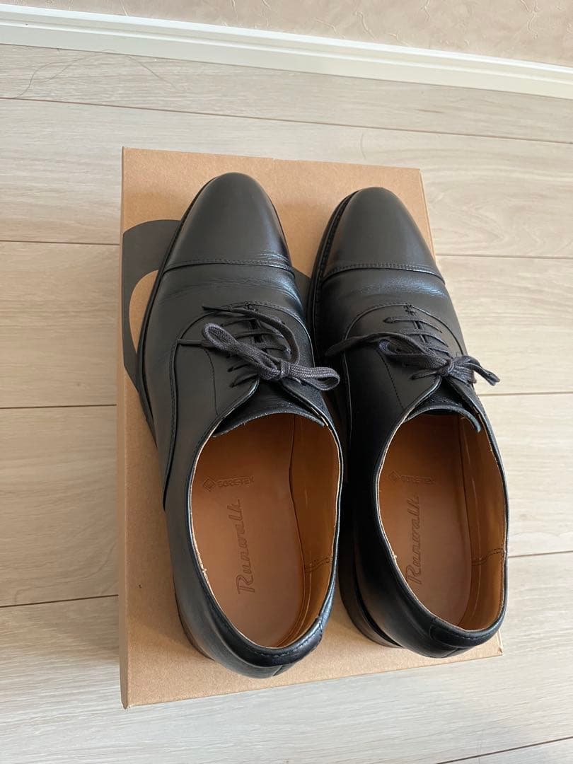 【美品】asicsランウォーク GORE-TEX 26cm2E ストレートチップ