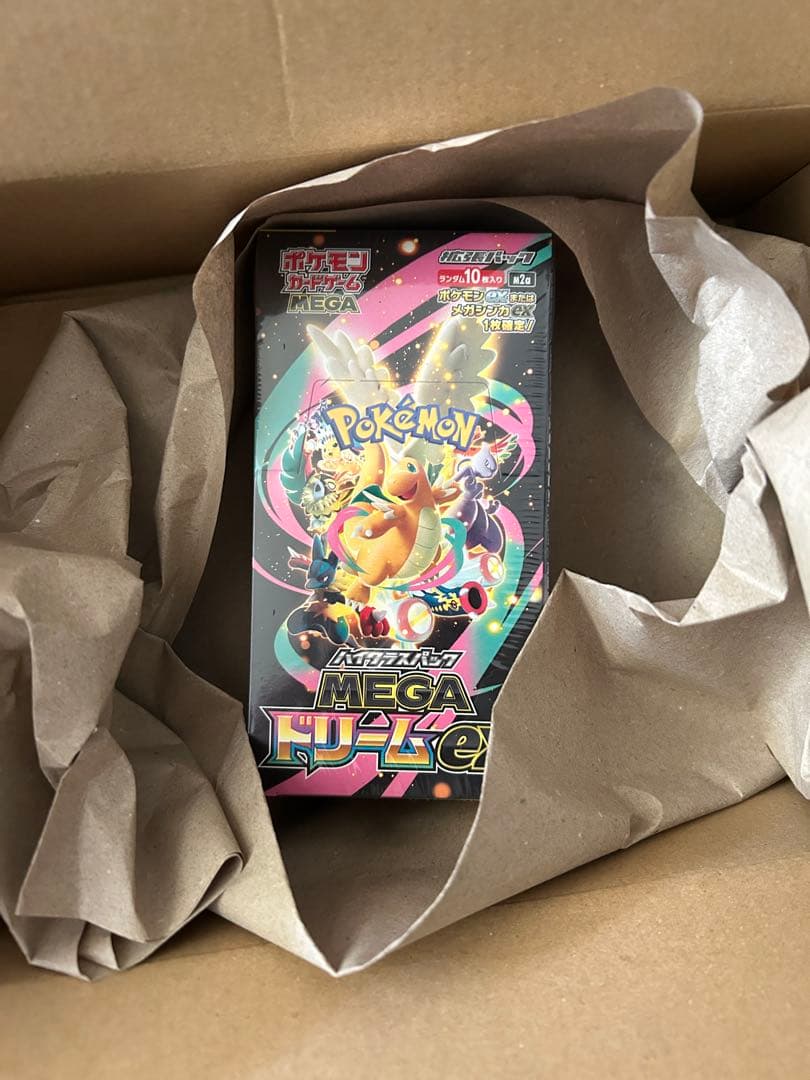 ポケモンカードゲーム MEGA ドリーム未開封シュリンク付き