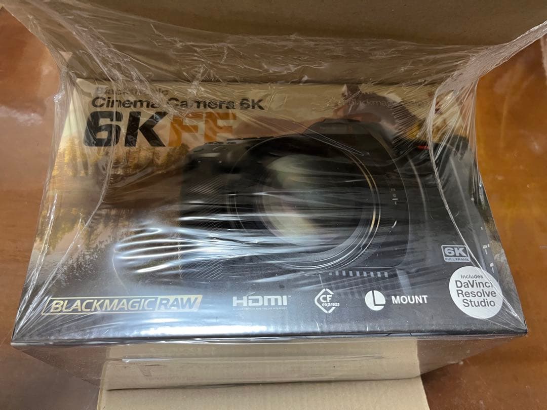 bmcc6k FF(未開封,davinci付属)