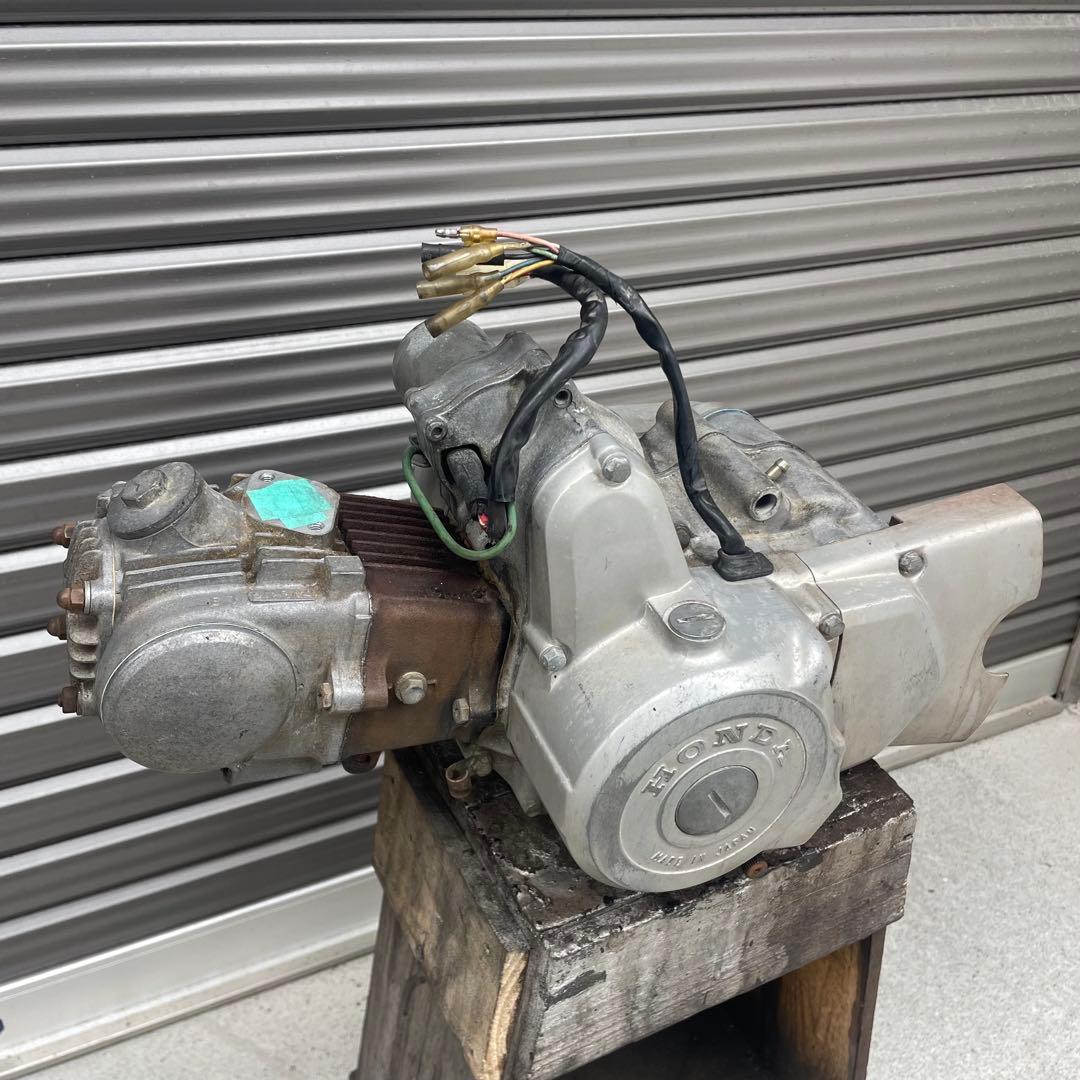 スーパーカブ 50cc AA01 C50 4速 セル付 エンジン キャブ車 実動