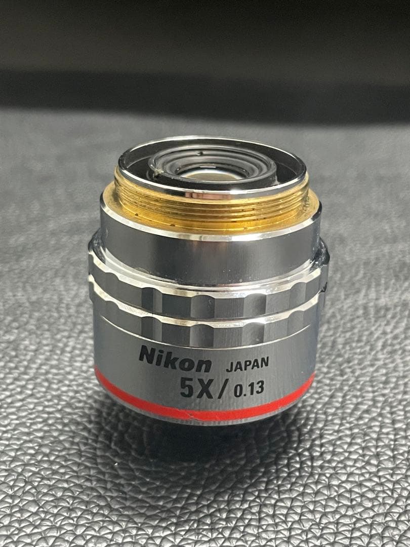 5）Nikon 金属顕微鏡用対物レンズCFPlan 5X BD