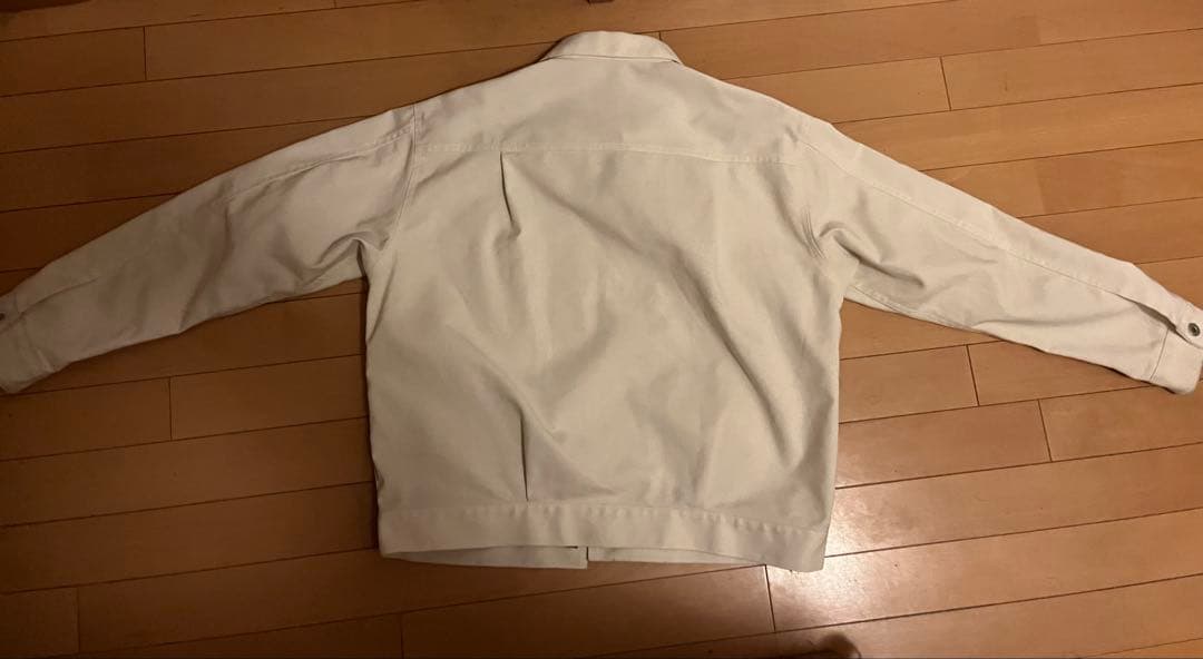 短丈白デニムジャケット　archive 00s ダークウェアopium y2k