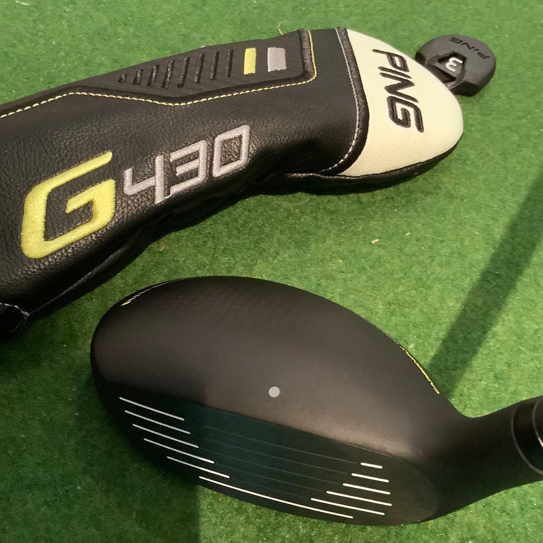 ★美品☆PING G430 ユーティリティ U3 19° 未使用ヘッドカバー付★