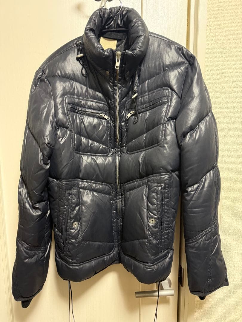 ディーゼル　ダウンジャケット　ネイビー　サイズS