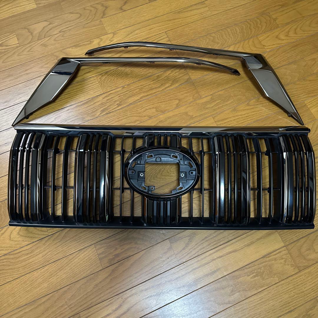 マイウェイ プラド 150系後期 70th漆黒メッキ 純正グリル