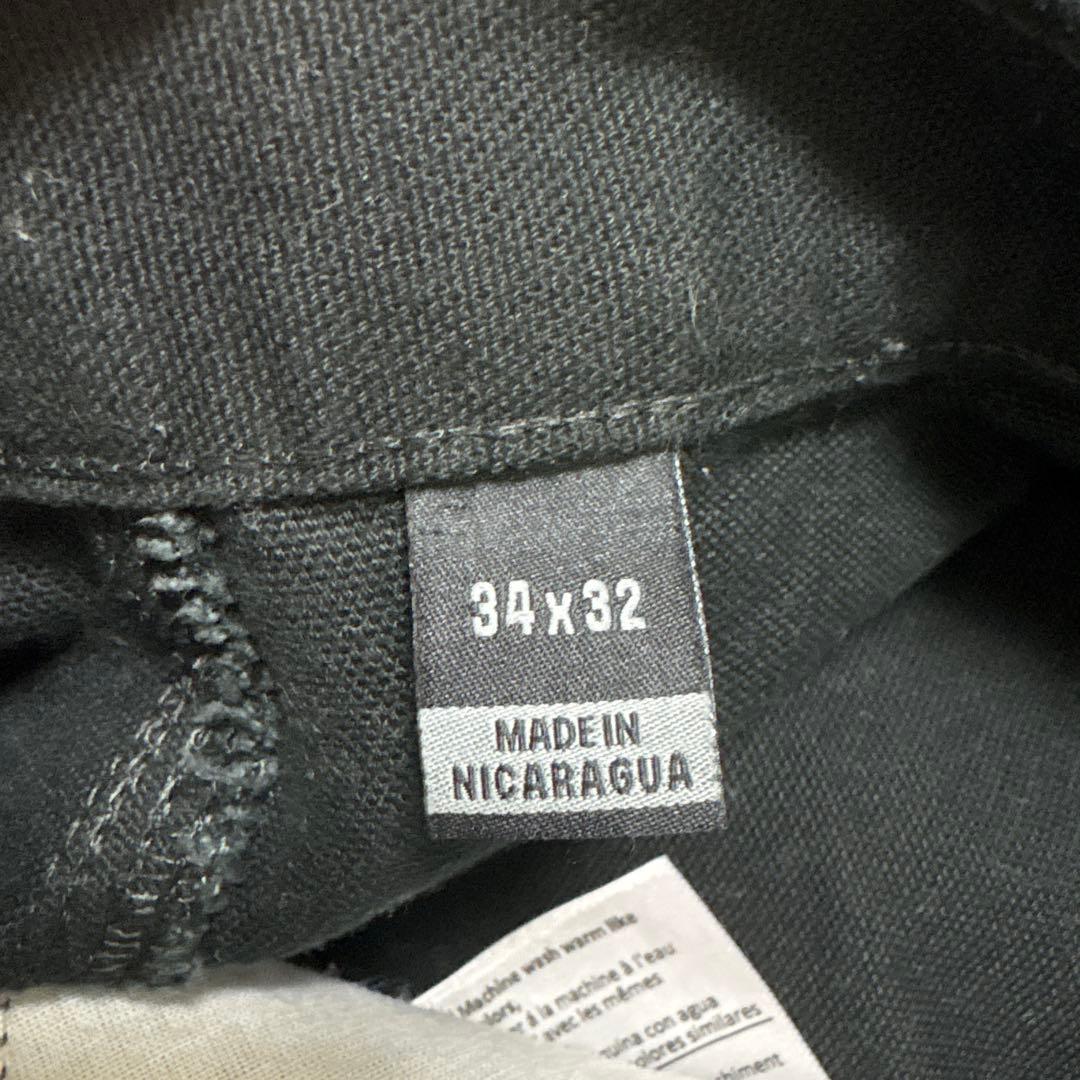 Carhartt ブラック ワークパンツ ペインターパンツ 34×32