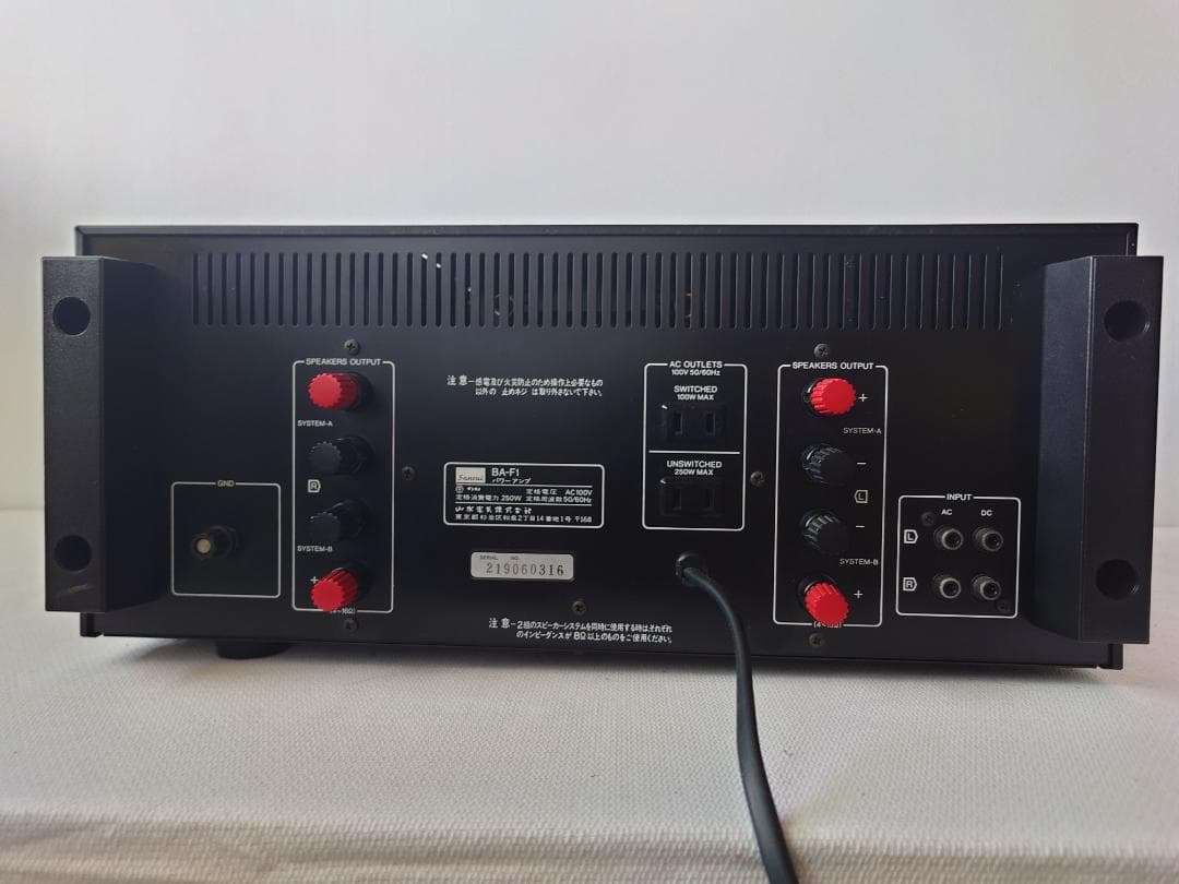 Sansui BA-F1 パワーアンプ