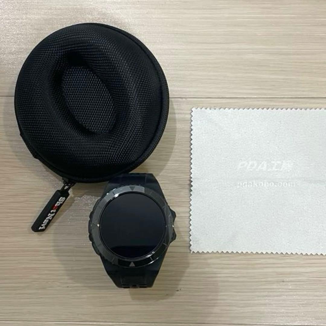 ショットナビ　エクシード 腕時計型 GPSゴルフナビ 距離計測器　ブラック