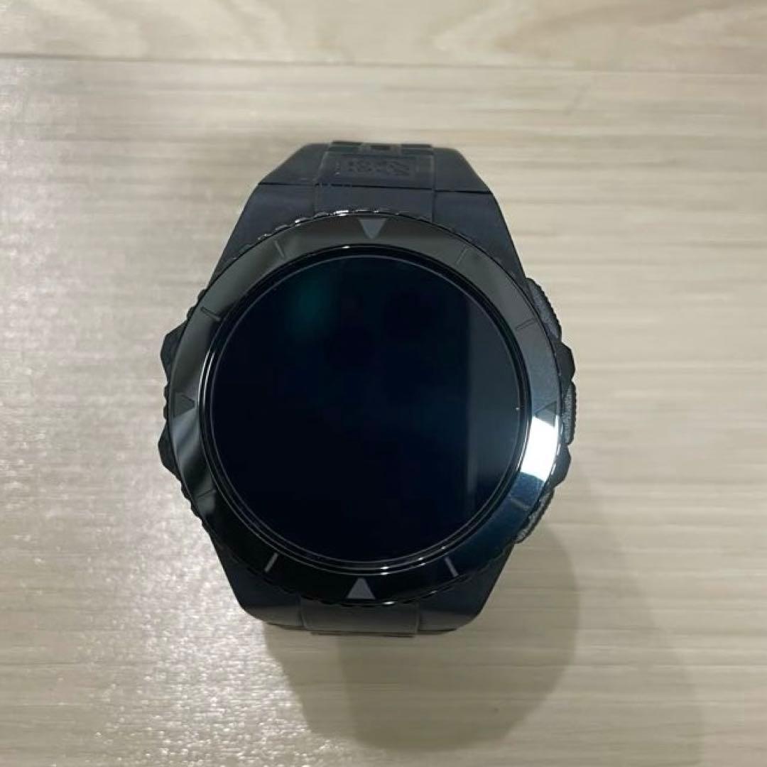 ショットナビ　エクシード 腕時計型 GPSゴルフナビ 距離計測器　ブラック