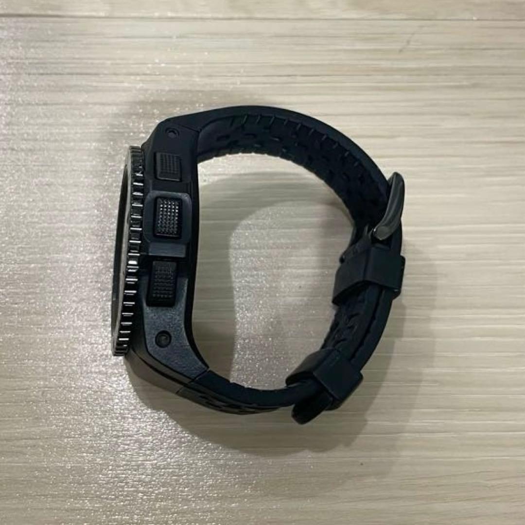 ショットナビ　エクシード 腕時計型 GPSゴルフナビ 距離計測器　ブラック