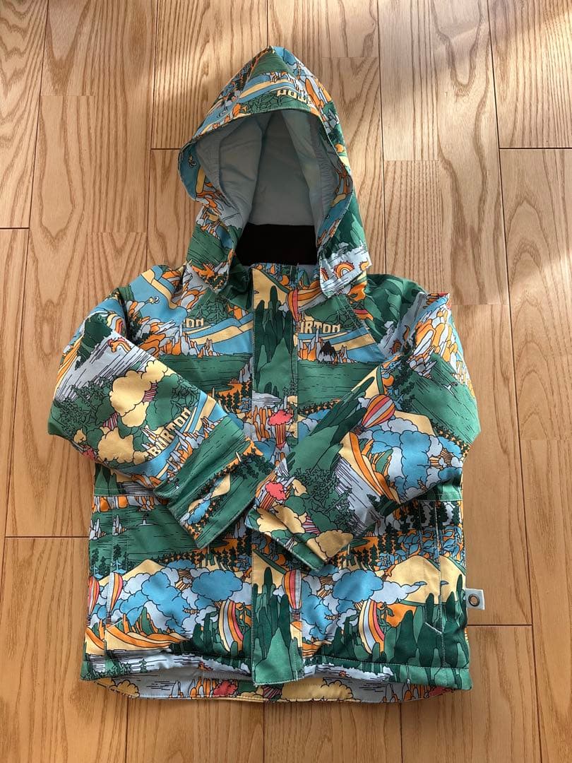 BURTON キッズ　スノーウエア　バラクラバ　手袋セット