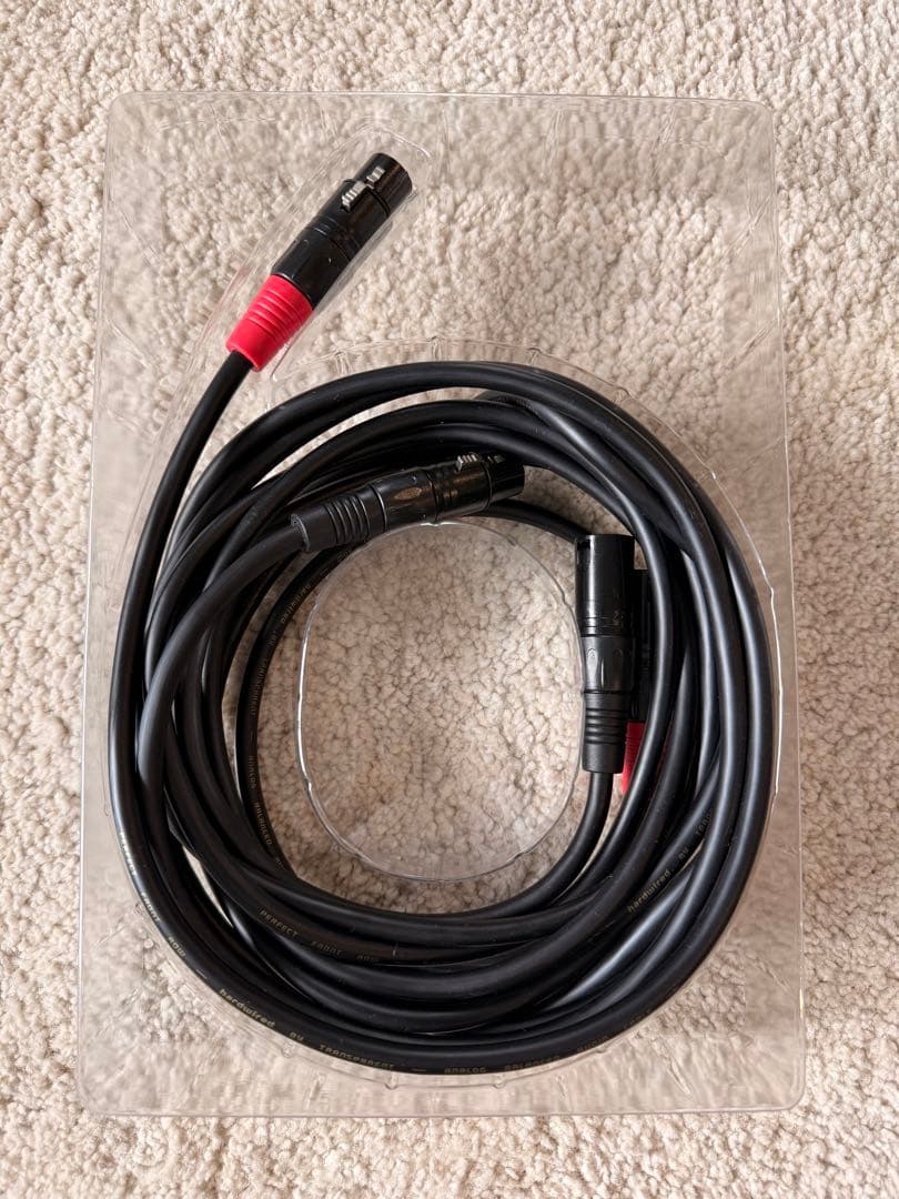 Transparent Hardwired XLR インターコネクト