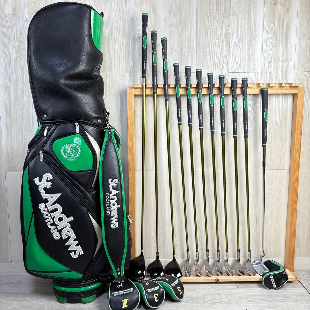 【メンズ右】セントアンドリュース　メンズゴルフセット　初心者 M70612