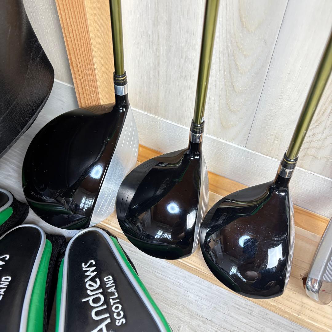 【メンズ右】セントアンドリュース　メンズゴルフセット　初心者 M70612