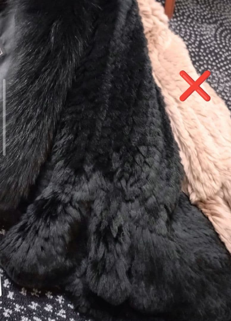 グレースコンチネンタル フードファーフリル【新品同様近い極美品】ダイアグラム