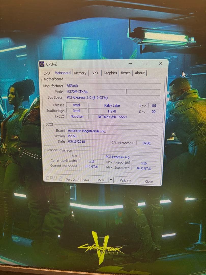 Intel Core i7 7700k + H270m-ITX 訳アリ セット