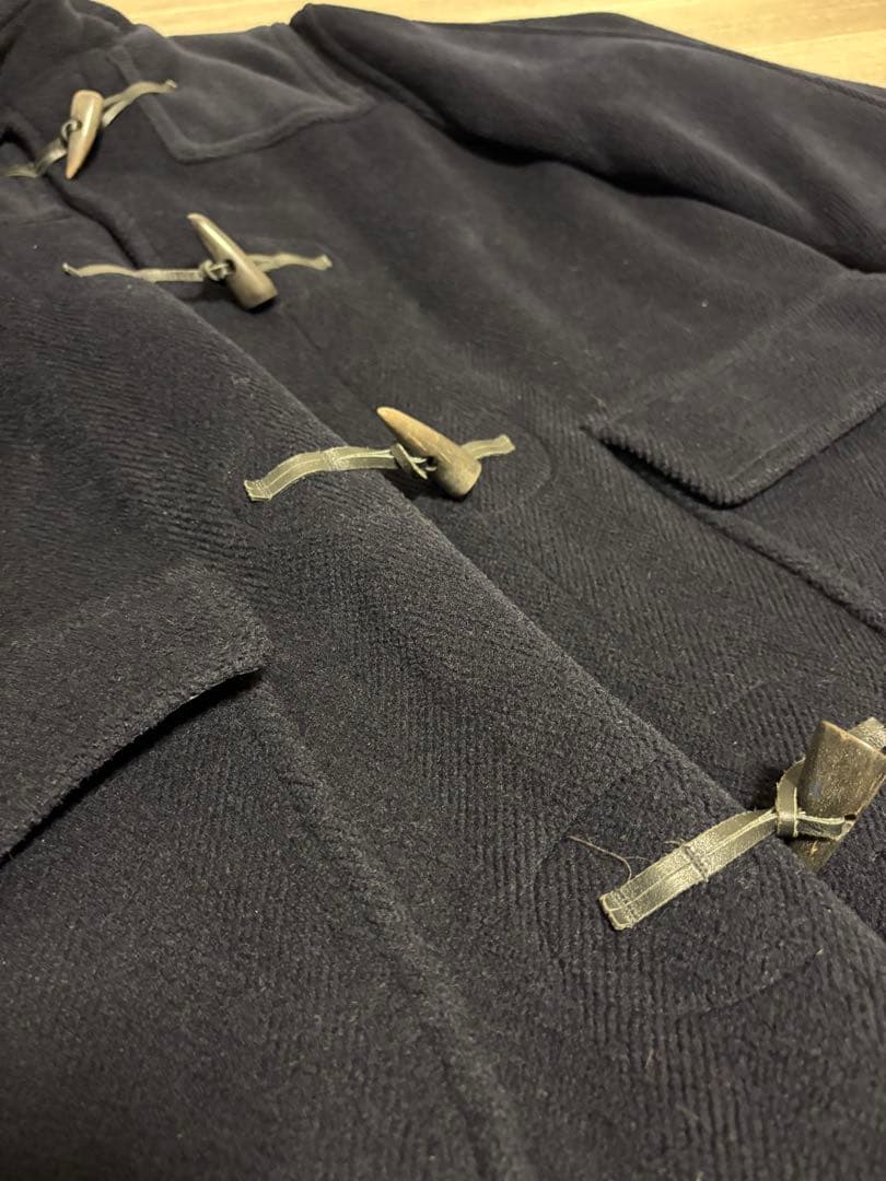 tibbett 英国製 ダッフルコート ネイビー UK36サイズ ウール