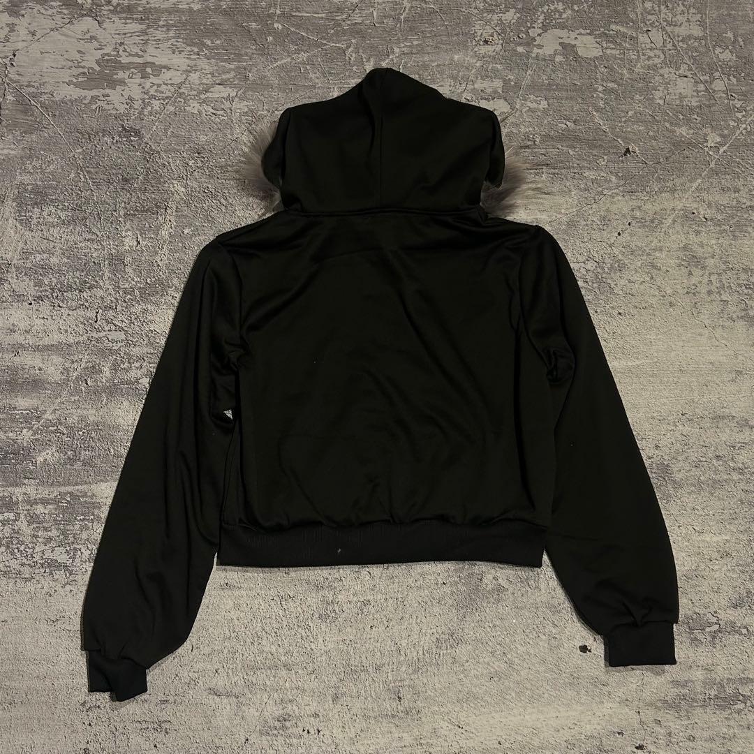 archive - 短丈 Far zip up hoodie - grunge