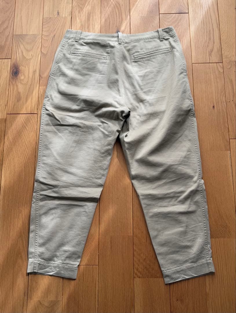 PORTER CLASSIC ベージュ チノパン