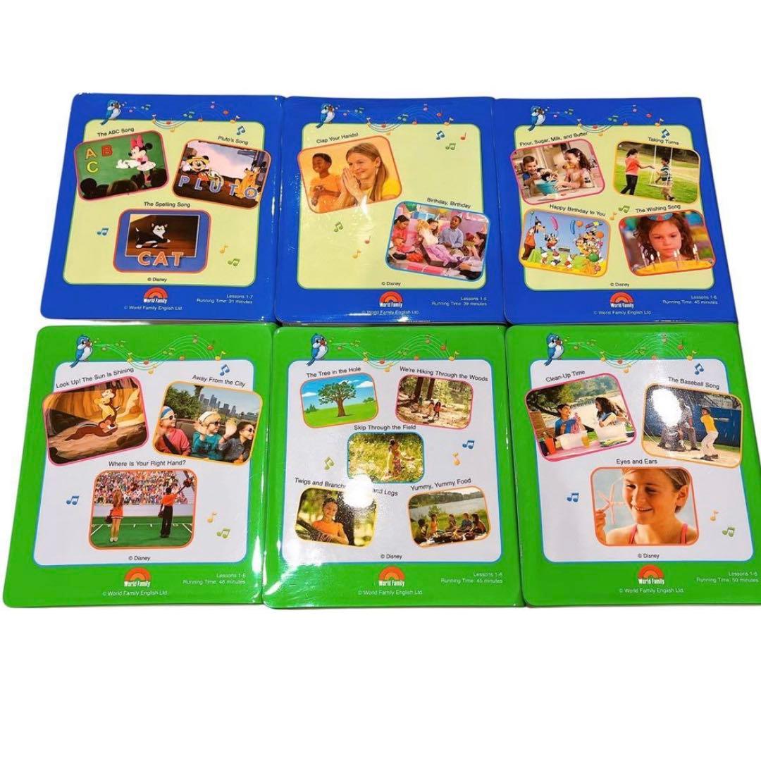 Disney's World of English 1-12 DVDセット