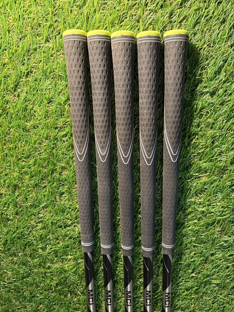 MCI 70 Sシャフト 5本セット　グリップ付き