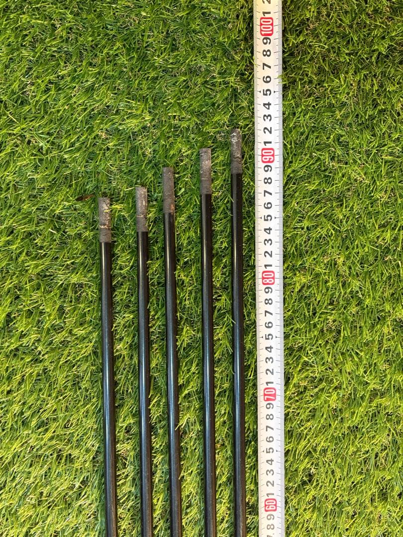 MCI 70 Sシャフト 5本セット　グリップ付き