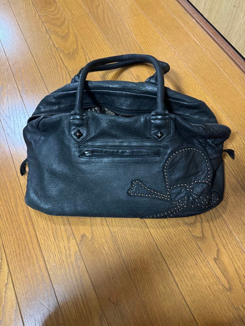 roenバッグ　スタッズ　ドクロ