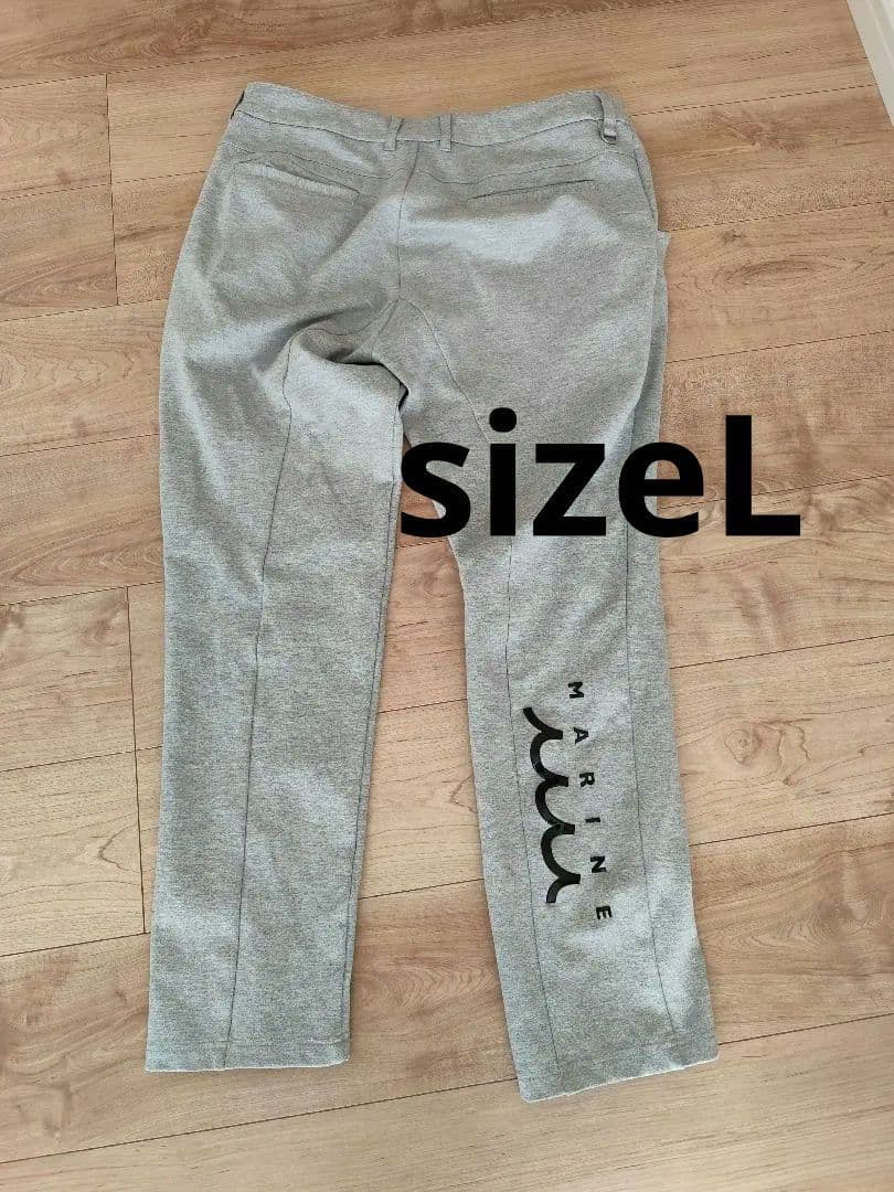 ムータマリン　muta　ゴルフ　ピンタックポンチスラックス　パンツ　ズボン