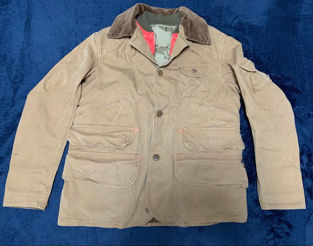 90sPolo Ralph Lauren ハンティングジャケット　ダウンベスト