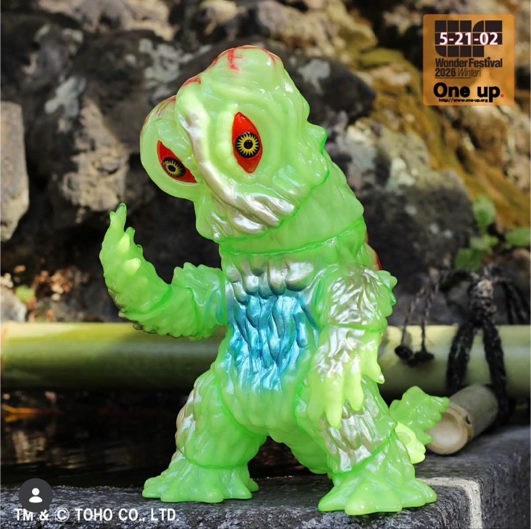 WF2026W ONE UP. 新作ヘドラPICOPICO-蓄光/ ワンフェス