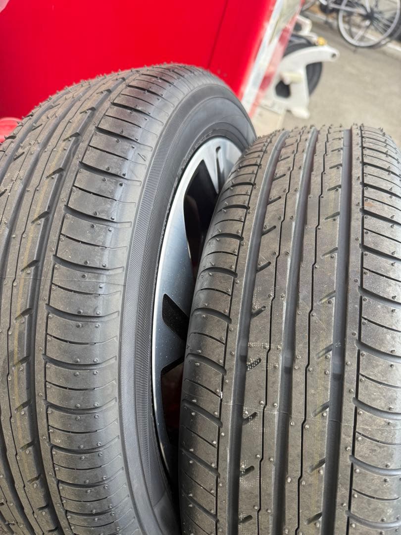 スペーシアカスタムmk54s15インチ ホイールタイヤ 4本セット