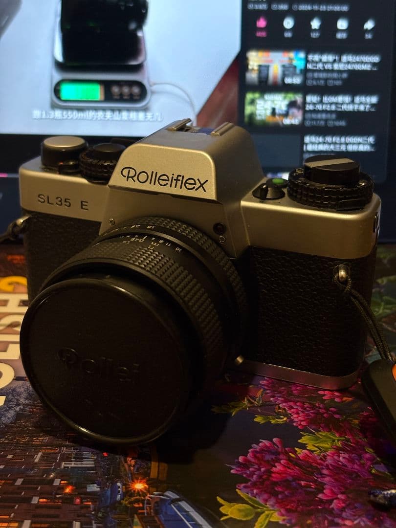 極美品・完動品 Rollei SL35 E フィルム一眼レフカメラ