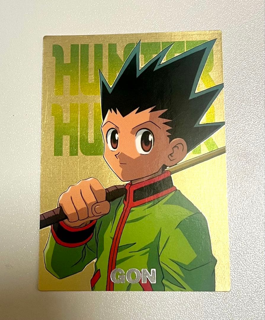 HUNTER × HUNTER ゴン 初版 SP1 レアカード カードダス