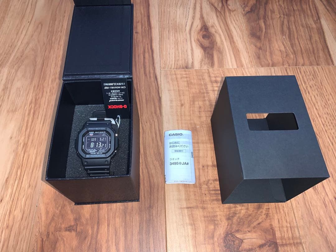 【未使用新品】カシオ 電波ソーラー G-SHOCK GW-M5610U-1BJF