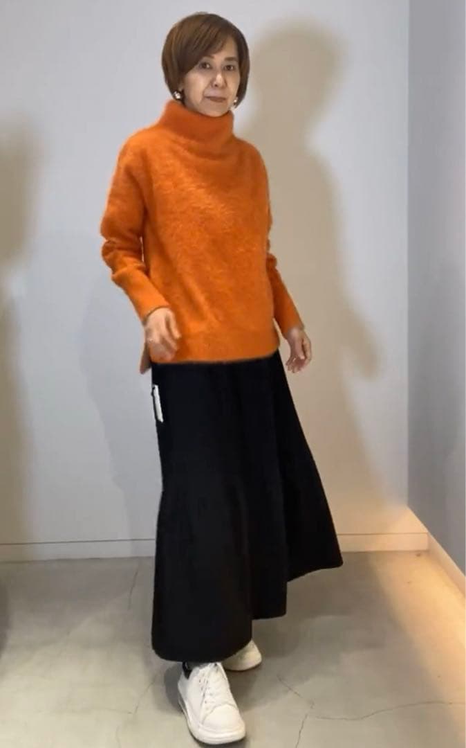 12/4迄限定値下げ モニーレTR布帛2段プリーツパンツ