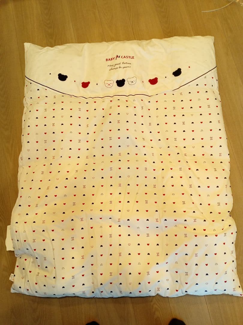 【赤ちゃんの城】ベビー布団セット　トリコロール