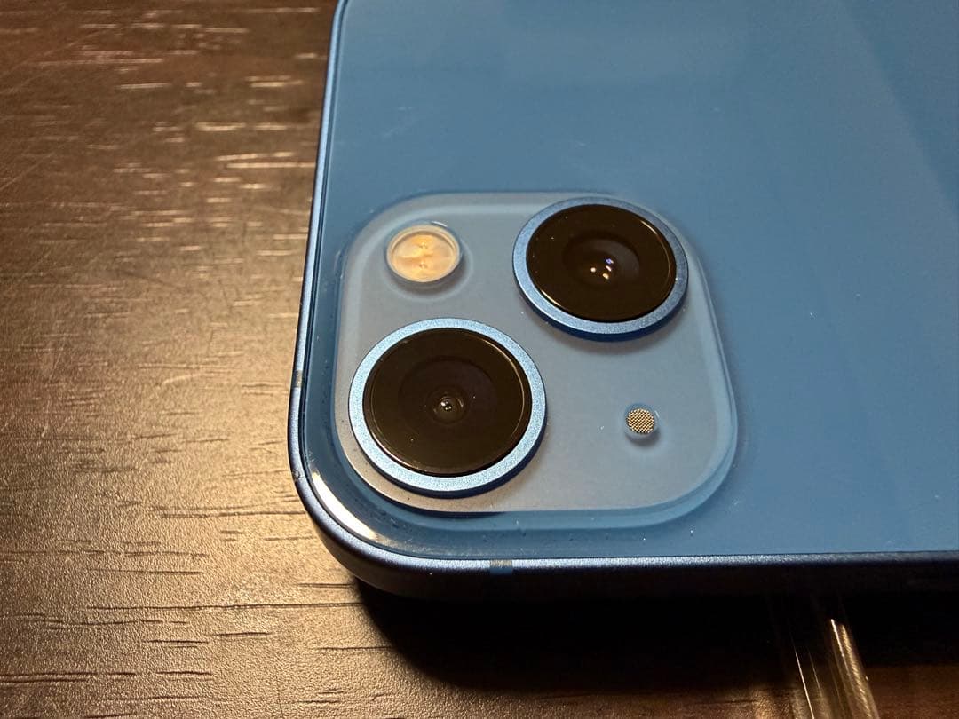 iPhone13 simフリー ブルー　256gb