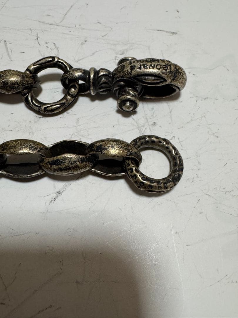 s*u様 スターリングシルバー ウォレットチェーン 131.5g