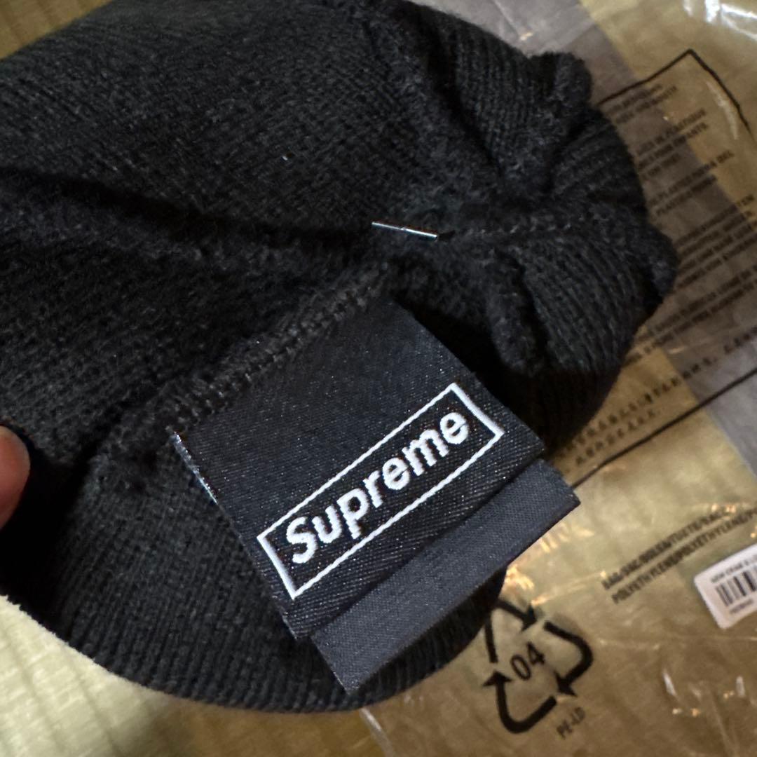 supreme 22FW new era s logo beanie 角ビーニー