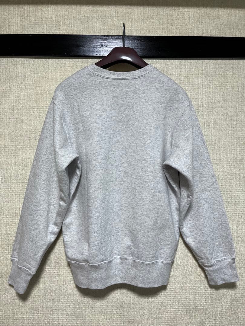 small logo Supreme クルーネック グレー
