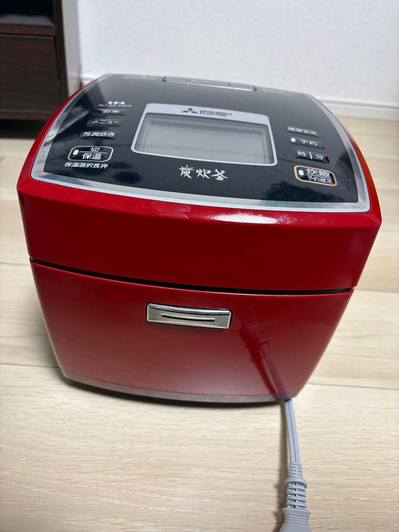 炊飯器　炭釜炊き