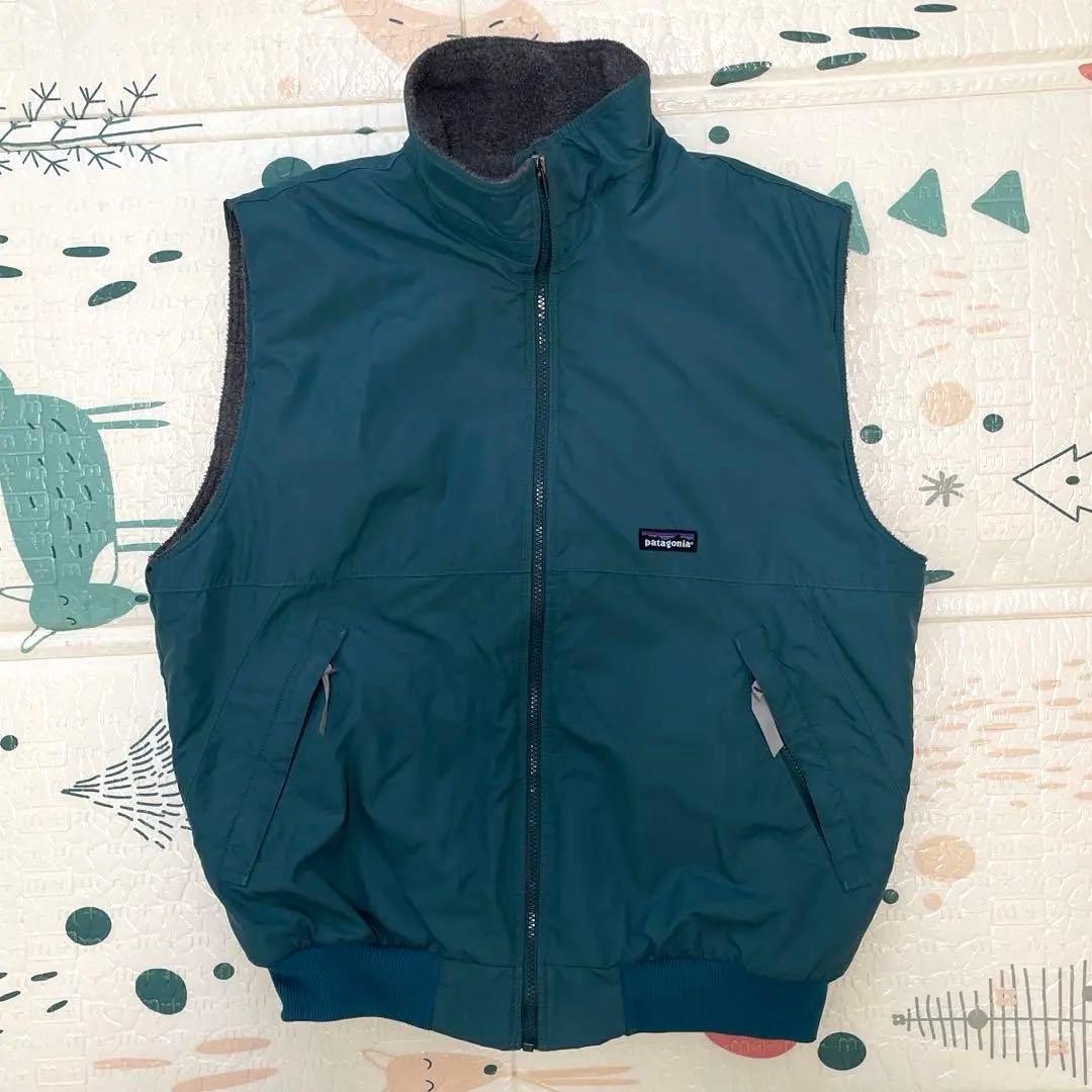 希少 雪なしタグ　90s　Patagonia パタゴニア　シェルドシンチラベスト