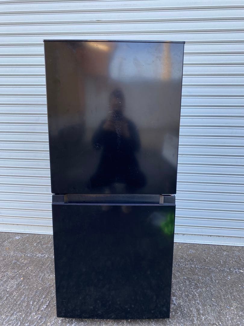 2025年OBBR-121A ブラック冷蔵庫 121L(古河市引き取り可能)