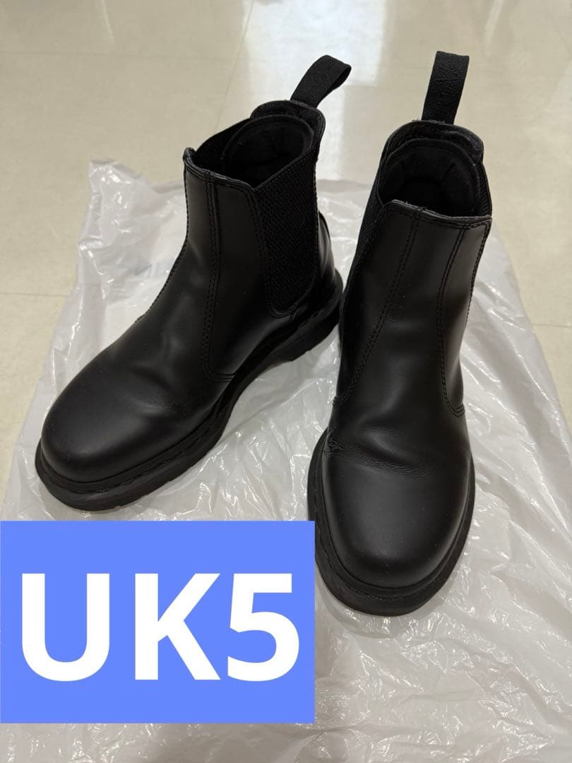 定番 ドクターマーチン Dr.Martens チェルシー ブーツ BLACK