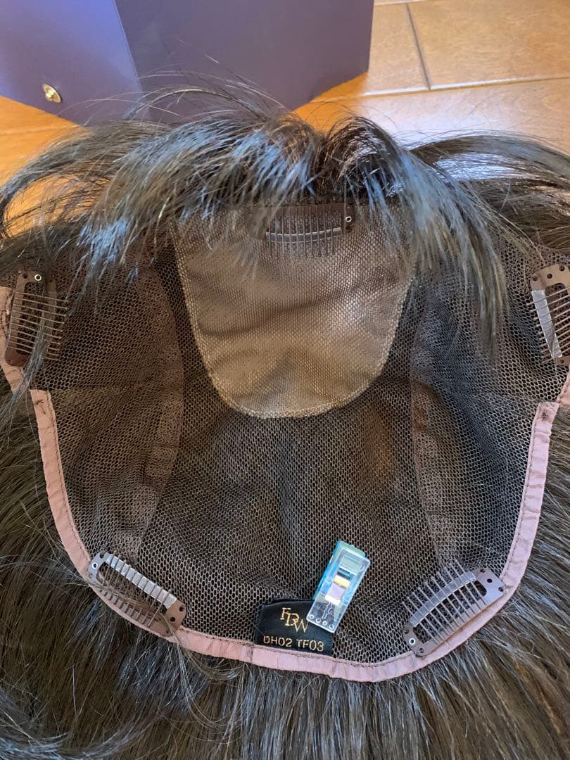 ダークブラウン ショートボブウィッグ　フォンテーヌ　２つ