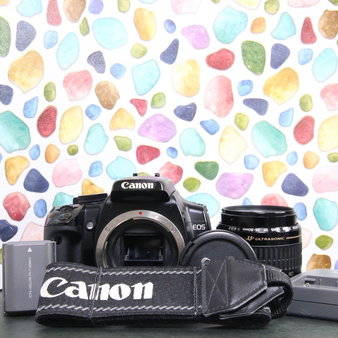 ♥︎◇はじめての一眼レフ♪ ◇Canon キヤノン 純正 EOS KISS X