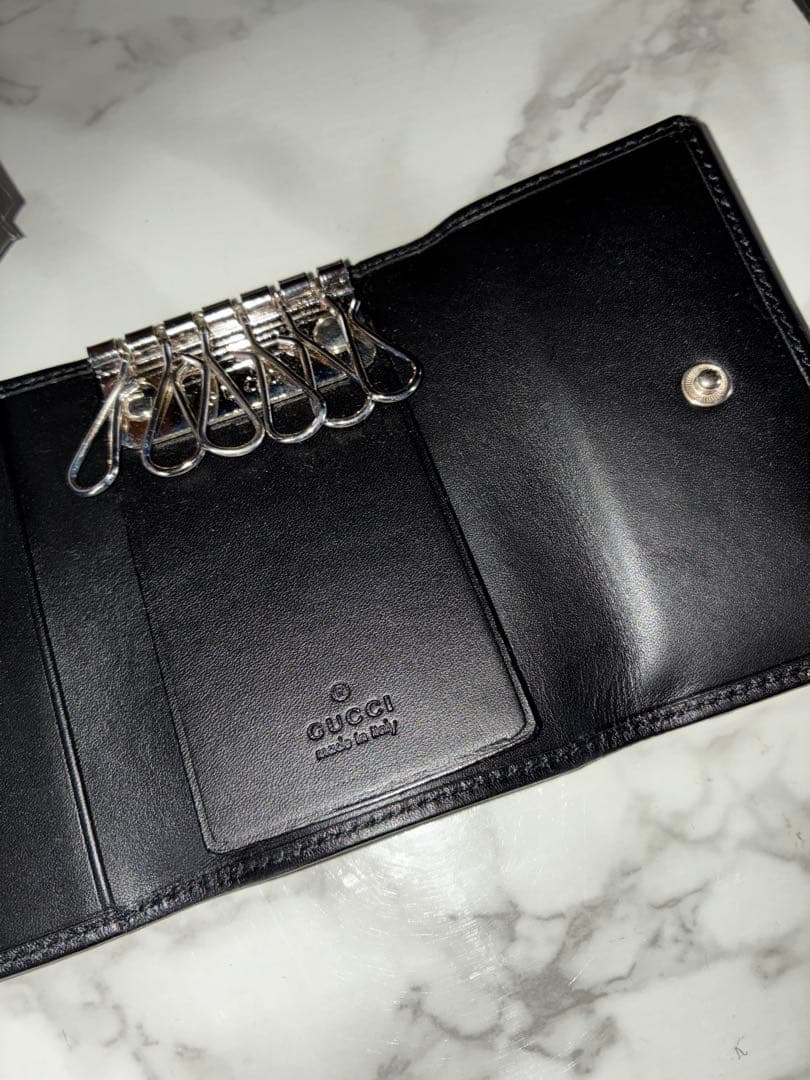 【GUCCI】 新品未使用 グッチ キーケース 箱付き