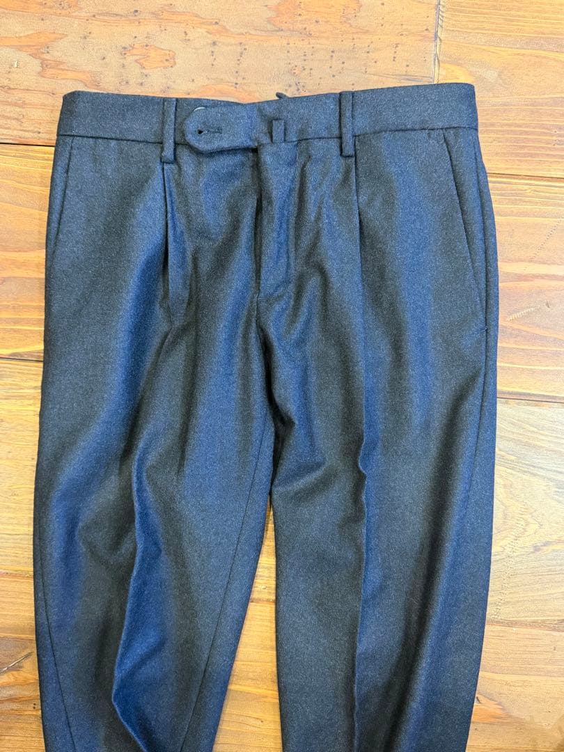 GTA ウールスラックス　チャコールグレー46