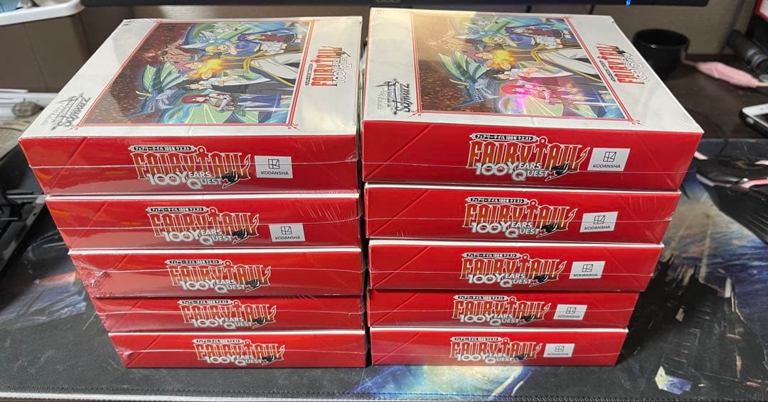 fairy tail 100年クエスト　シュリンク付き　新品未開封 11 box