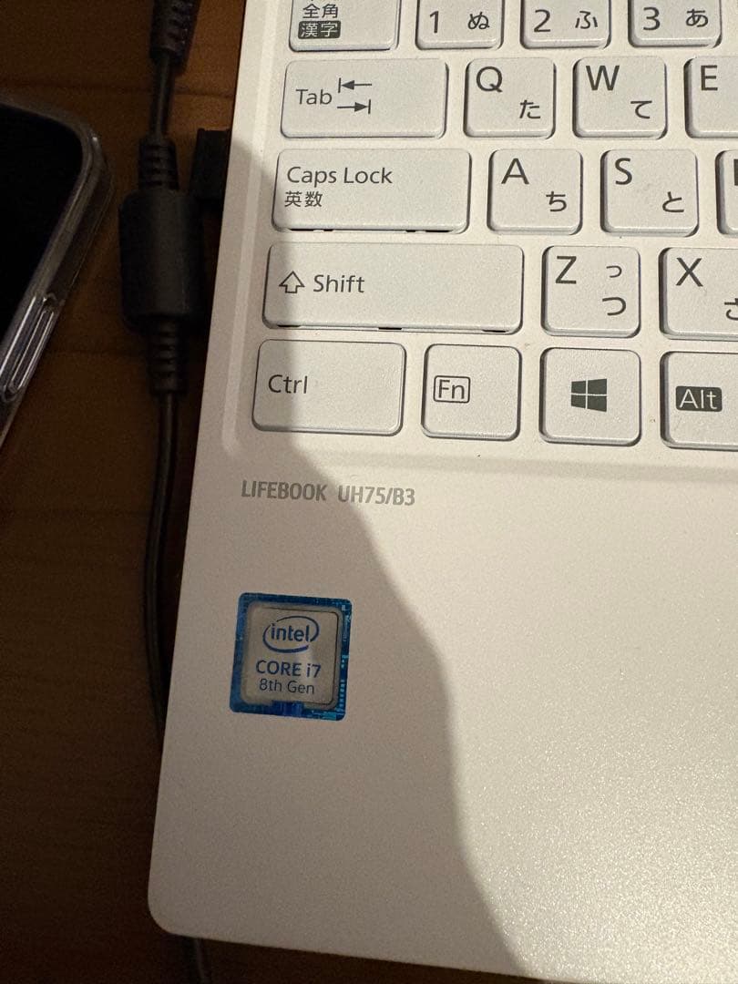 Windowsノート本体 Fujitsu LIFEBOOK UH75/B3